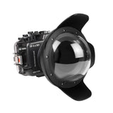 Sony A7R V 40M/130FT Underwater camera housing with 8" Dome port V.8.