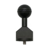 Male 1/4"-20 to 1" Ball adapter Size: 2.5"/6.9cm - A6XXX SALTED LINE