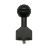 Male 1/4"-20 to 1" Ball adapter Size: 2.5"/6.9cm - A6XXX SALTED LINE