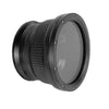 4" Optical Glass Flat Port Sony 18-105mm lens for Sea Frogs A6600/A6700 camera housings (Manual zoom gear included)