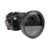 Sony FX30 40M/130FT Underwater camera housing with 6" Glass Flat long port for SONY FE 24-70mm F2.8 GM.