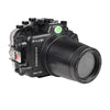 Sony A7R V 40M/130FT Underwater camera housing Including Long Port with 67mm thread (FE90mm Focus gear).