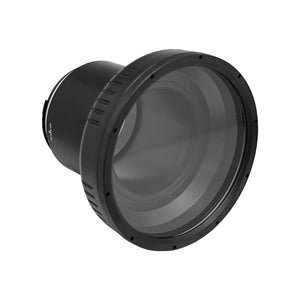 SeaFrogs 6" Flat Long Port for Sony FE 24-70mm F2.8 GM, 40M/130FT (Zoom gear included)