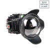 Sony A7R V 40M/130FT UW camera housing with 6" Optical Glass dome port V.10 (Zoom gear for FE16-35mm F2.8 GM II and FE16-35 F4 included).