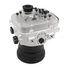 Sony A7 III V.2 Series 40M/130FT Underwater camera housing (Standard port) Zoom ring for FE16-35 F4 included. White