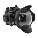 Sony A7 IV FE12-24mm f4g UW camera housing kit with 6" Dome port (Including Flat Long port) Zoom rings for FE12-24 F4 and FE16-35 F4 included.