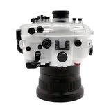 Sony A7R III V.3 Series UW camera housing kit with 8" Dome port V.7 (Including standard port). White