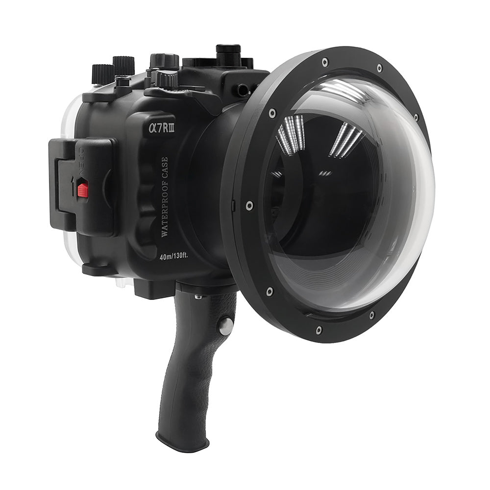 Sony A7 III A7R III Series UW camera housing with 6