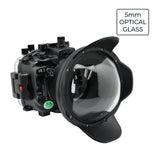 Sony A1 UW camera housing kit with 6" Optical Glass Dome port V.7 (Including Flat Long port)