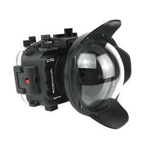 Sony A7 III / A7R III V.3 Series FE12-24mm f4g UW camera housing kit with 6" Dome port (Including Flat Long port) Zoom rings for FE12-24 F4 and FE16-35 F4 ZA OSS included.