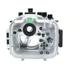 Sony A7 IV UW camera housing kit with 6" Optical Glass Dome port V.7 (Including Flat Long port) White.