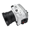 Sony A9 II 40M/130FT Underwater camera housing with Zoom ring for FE16-35 F4 included. White