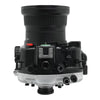 Sony A9 II FE 12-24mm f4g UW camera housing kit with 6" Dome port (Including standard port) Zoom rings for FE 12-24mm F4 and FE 16-35mm F4 ZA OSS included. Black
