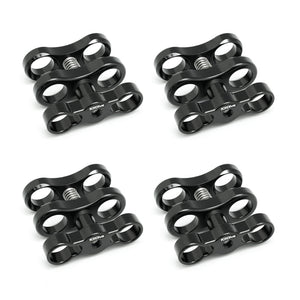 4x 1" Standard ball clamp for 1" Ball underwater light arm system - A6XXX SALTED LINE