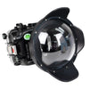 Sony A6700 Sea Frogs 40M/130FT Waterproof housing with acrylic 6" Dome Port V.1 for E10-18mm lens (zoom gear included)