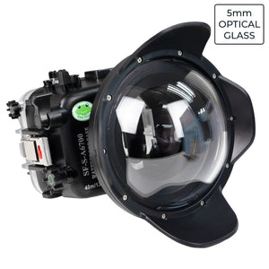 SeaFrog housing for Sony A6700 Sea Frogs with 6"Glass Dome Port for 10-18mm