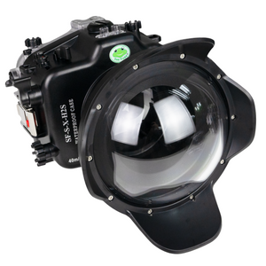 Fujifilm X-H2/X-H2S 40M/130FT Underwater camera housing with 6" Dome Port. XF 18-55mm