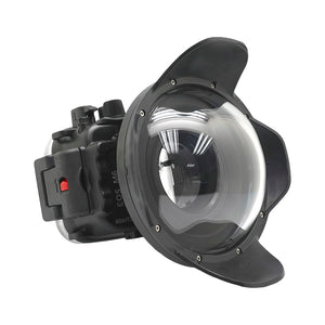 Canon EOS M6 40m/130ft Underwater Camera Housing with Dry dome port