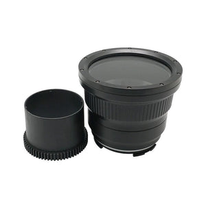 Flat long port for A6xxx series Salted Line (18-105mm & 18-135mm and Sigma 16mm lenses) UW housing - Focus gear (16mm F1.4) included