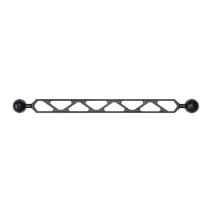 12"/30.5cm double 1 inch ball arm