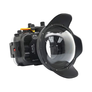 Panasonic Lumix GH5 & GH5 S & GH5 II 40m/130ft Underwater Camera Housing with Dry Dome port