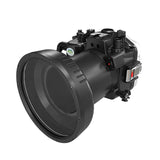 SeaFrogs 40m/130ft Underwater camera housing for Canon EOS R6 with 6" Flat Long Port