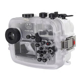 SeaFrogs UW housing for Sony A6xxx series Salted Line with pistol grip & 6" Dry dome port (White) - A6XXX SALTED LINE
