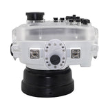 Salted Line underwater housing for Sony A6xxx series with 6" Optical Glass Dry dome port (White) / GEN 3
