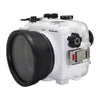 Salted Line underwater housing for Sony A6xxx series with 6" Optical Glass Dry dome port (White) / GEN 3