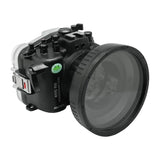 SeaFrogs 40m/130ft Underwater camera housing for Canon EOS R6 with 6" Short Flat Port (RF 14-35mm f/4L)