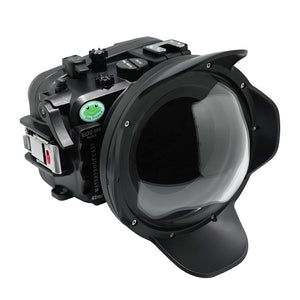 Canon EOS M6 Mark II 40m/130ft Sea Frogs Underwater Camera Housing with 6" Dry Dome Port