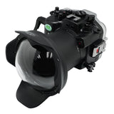 SeaFrogs 40m/130ft Underwater camera housing for Canon EOS R5 with 6" Dry Dome Port