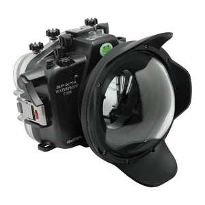 Fujifilm X-T4 40M/130FT Underwater camera housing with 6" Dry Dome Port. XF 18-55mm