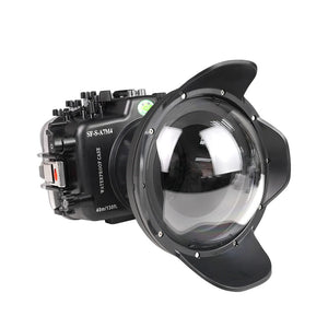 Sony A7 IV NG 40M/130FT Underwater camera housing with 6" Dome port V.1.